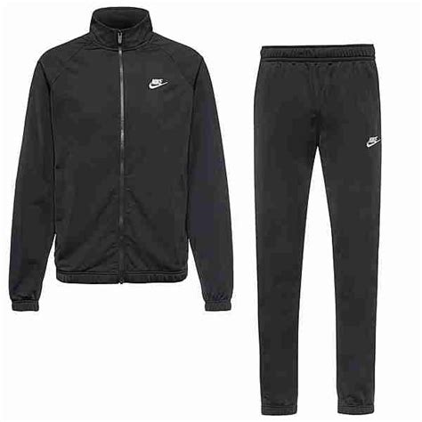 nike trainingsanzug herren black white|Nike herren trainingsanzug.